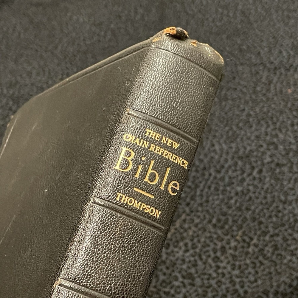 Thompson Chain Reference Bible KJV 1964 4th Improved Edition‎ Leather Case